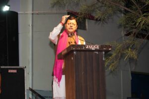 मुख्यमंत्री श्री पुष्कर सिंह धामी ने हिंदू नेशनल कॉलेज में किया रावण दहन