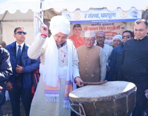 मुख्यमंत्री पुष्कर सिंह धामी ने गुंजी में आदि कैलाश परिक्रमा रन-2.0 में किया प्रतिभाग, विजेता धावकों को किया पुरस्कृत