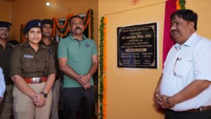 क्षेत्रीय निवासियों और पुलिस कर्मियों को मिली नई पुलिस चौकी की सौगात