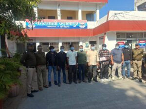 ऑपरेशन प्रहार के तहत जुआ,सट्टा खेलने वालों के विरुद्ध बड़ी कार्रवाई