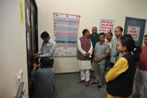 विधानसभा चुनाव 2027 की तैयारी : EVM वेयरहाउस का राजनीतिक दलों के साथ संयुक्त निरीक्षण, 23 अक्टूबर से शुरू होगी FLC